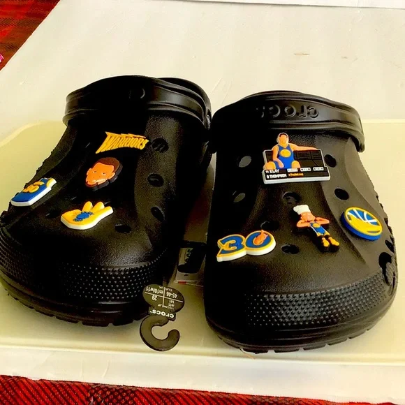 Crocs  Special Men\'s Baya Clogs Black Size 11 Without Box with Jibbitz Crocs Adult Baya Clogs | eBay main image 3